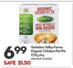 Longo's Organic Chicken Pot Pie offer