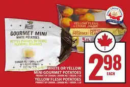 Food Basics WHITE OR YELLOW MINI GOURMET POTATOES offer