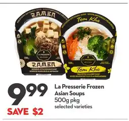 Longo's Frozen Asian Soups offer