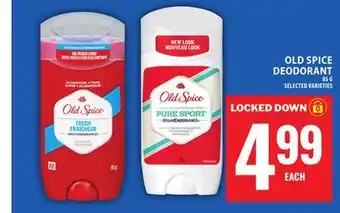 Food Basics OLD SPICE DEODORANT offer