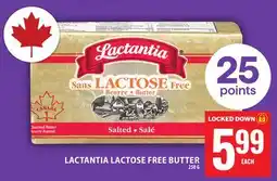 Food Basics LACTANTIA LACTOSE FREE BUTTER offer