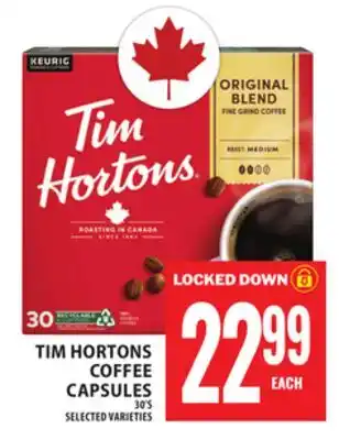 Food Basics TIM HORTONS COFFEE CAPSULES offer