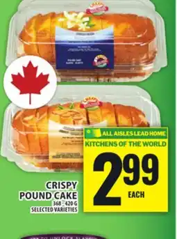 Food Basics CRISPY POUND CAKE offer