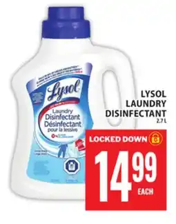 Food Basics LYSOL LAUNDRY DISINFECTANT offer