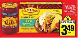 Food Basics OLD EL PASO DINNER KIT, SALSA SAUCE offer