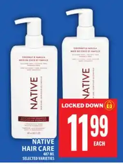 Food Basics NATIVE HAIR CARE offer