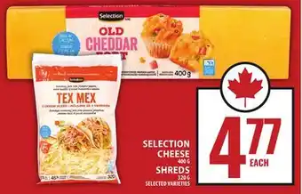 Food Basics SELECTION CHEESE OR SHREDS offer