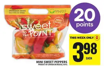 Food Basics MINI SWEET PEPPERS offer