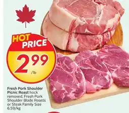 Sobeys Fresh Pork Shoulder Picnic Roast offer