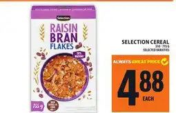 Food Basics SELECTION CEREAL offer