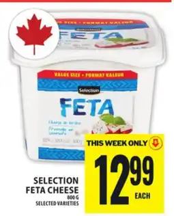 Food Basics SELECTION FETA CHEESE offer