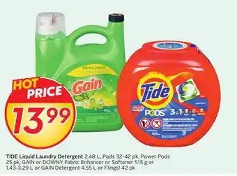 Sobeys TIDE Liquid Laundry Detergent offer