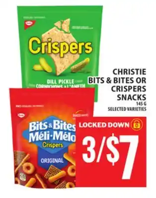 Food Basics CHRISTIE BITS & BITES OR CRISPERS SNACKS offer