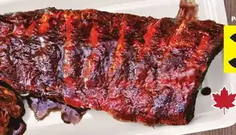 Foodland Pork Back Ribs or Family Size Pork Tenderloin offer