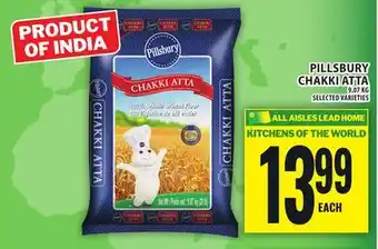 Food Basics PILLSBURY CHAKKI ATTA offer