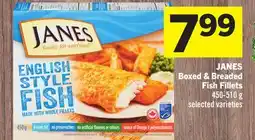 Foodland JANES Boxed & Breaded Fish Fillets offer