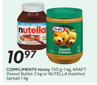 Sobeys COMPLIMENTS Honey offer