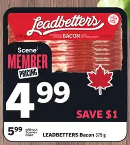 Foodland LEADBETTERS Bacon offer