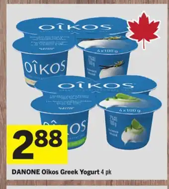 Foodland DANONE Oîkos Greek Yogurt offer