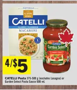 Foodland CATELLI Pasta offer