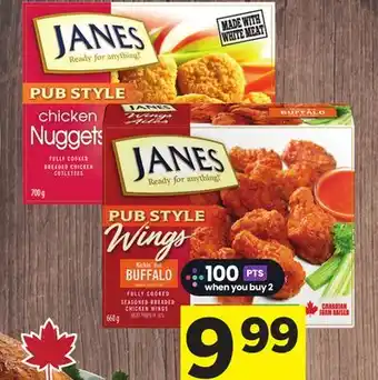 Foodland Janes Boxed & Breaded Poultry offer