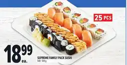 Metro SUPREME FAMILY PACK SUSHI offer