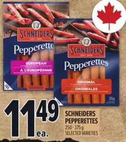 Metro SCHNEIDERS PEPPERETTES offer