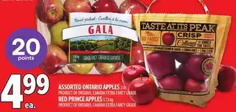 Metro ASSORTED ONTARIO APPLES offer