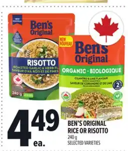 Metro BEN'S ORIGINAL RICE OR RISOTTO offer