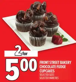 Metro FRONT STREET BAKERY CHOCOLATE FUDGE CUPCAKES offer