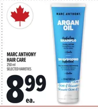 Metro MARC ANTHONY HAIR CARE offer