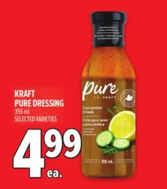 Metro KRAFT PURE DRESSING offer