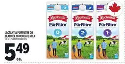 Metro LACTANTIA PURFILTRE OR BEATRICE CHOCOLATE MILK offer