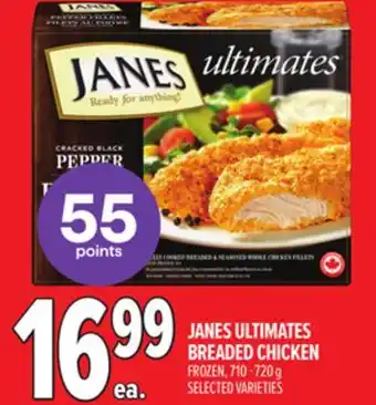 Metro JANES ULTIMATES BREADED CHICKEN offer