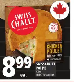 Metro SWISS CHALET POT PIE offer