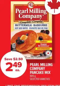 Metro PEARL MILLING COMPANY PANCAKE MIX offer