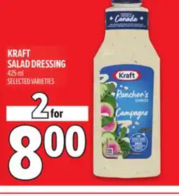 Metro KRAFT SALAD DRESSING offer