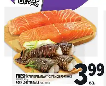 Metro FRESH CANADIAN ATLANTIC SALMON PORTIONS offer