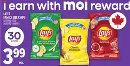 Metro LAY'S FAMILY SIZE CHIPS offer