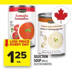 Metro SELECTION SOUP offer