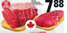 Metro RED GRILL TOP SIRLOIN STEAK VALUE PACK OR ROAST offer