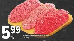 Metro LEAN GROUND BEEF/PORK/VEAL TRIO offer