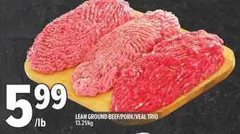 Metro LEAN GROUND BEEF/PORK/VEAL TRIO offer