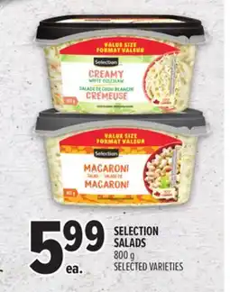 Metro SELECTION SALADS offer