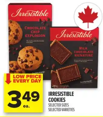 Metro IRRESISTIBLE COOKIES offer