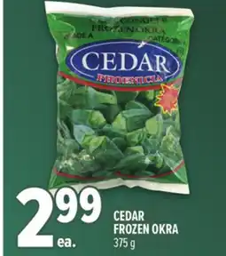 Metro CEDAR FROZEN OKRA offer