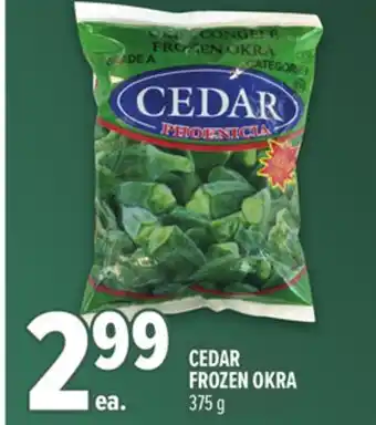 Metro CEDAR FROZEN OKRA offer