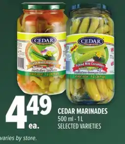 Metro CEDAR MARINADES offer