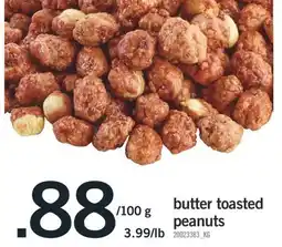 Fortinos BUTTER TOASTED PEANUTS offer