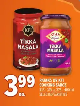 Metro PATAKS OR KFI COOKING SAUCE offer